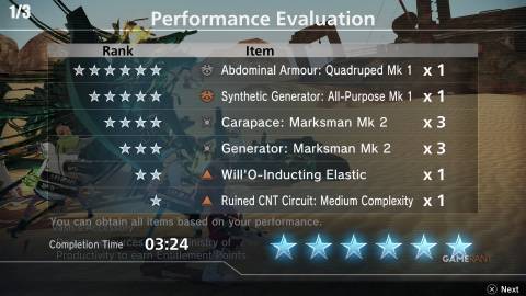 Where To Farm Synthetic Generator All-Purpose Mk 1 in Freedom Wars Remastered 2