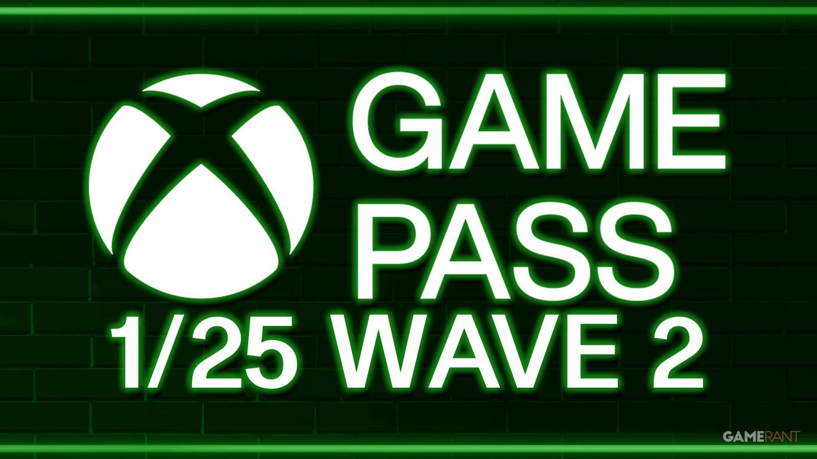Xbox Game Pass January 2025 Wave 2 lineup