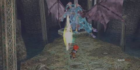 Ys Memoire_ The Oath in Felghana Ellefale Verticle slash-1