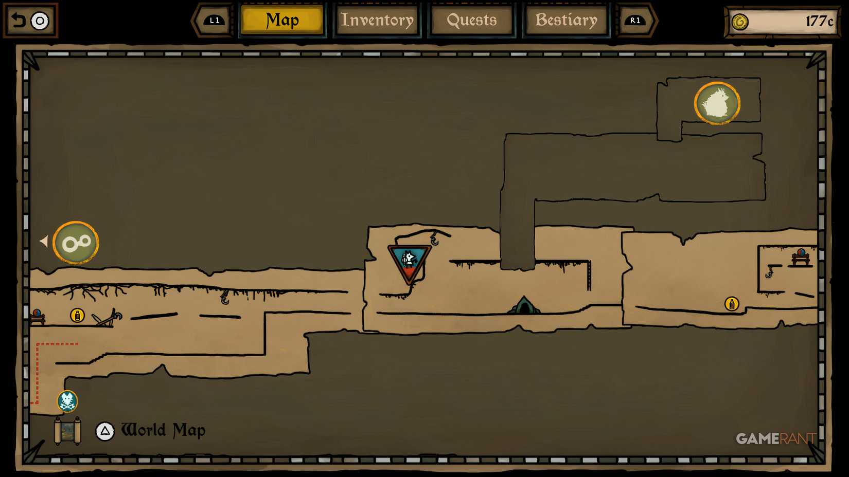 All Tarot Cards Locations In Tails Of Iron 2 Whiskers of Winter 7