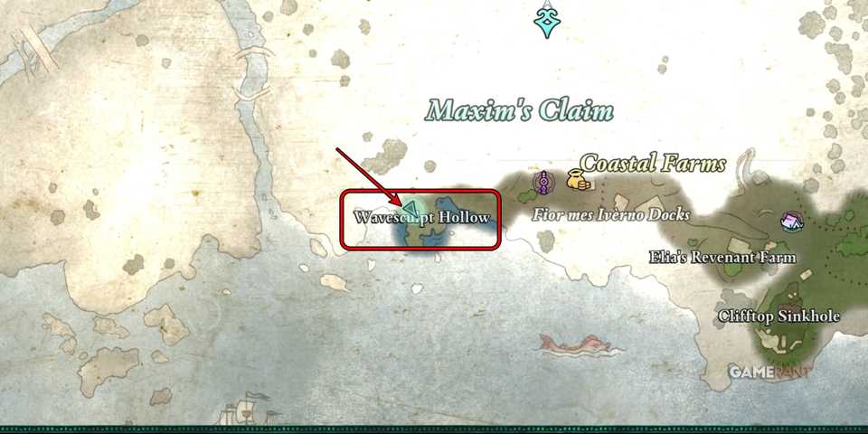 Avowed-Horsecutter-Location-Map