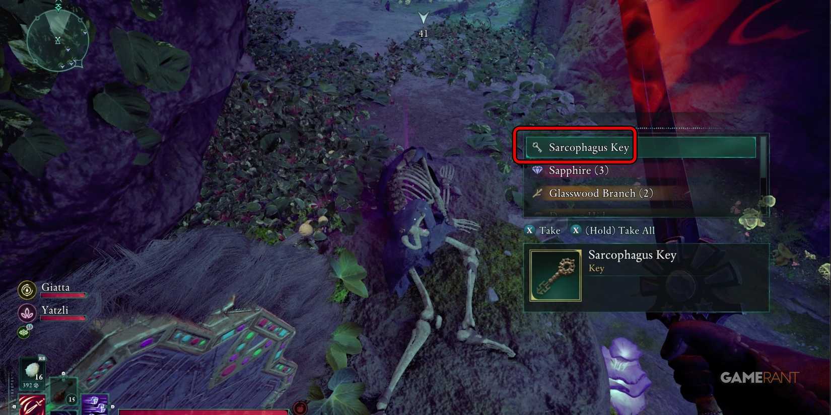 Avowed-Sarco-Key-Location