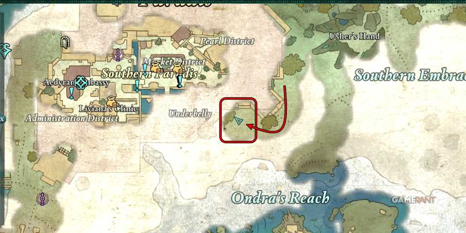 Avowed-Steel-Garrote-Gauntlets-Map