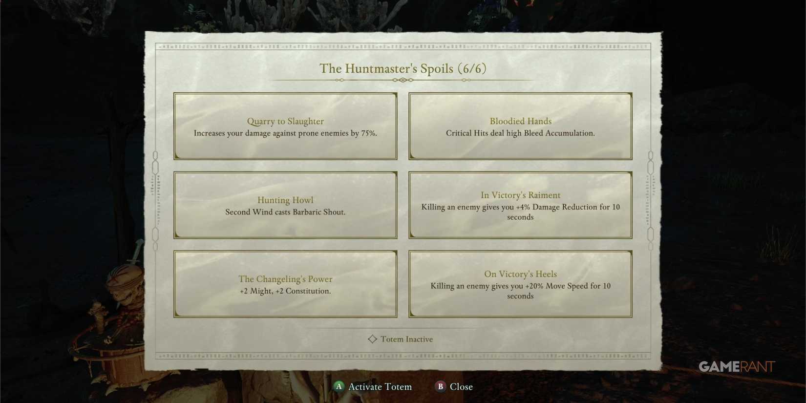 Avowed-Totem-Perseverence-Perks