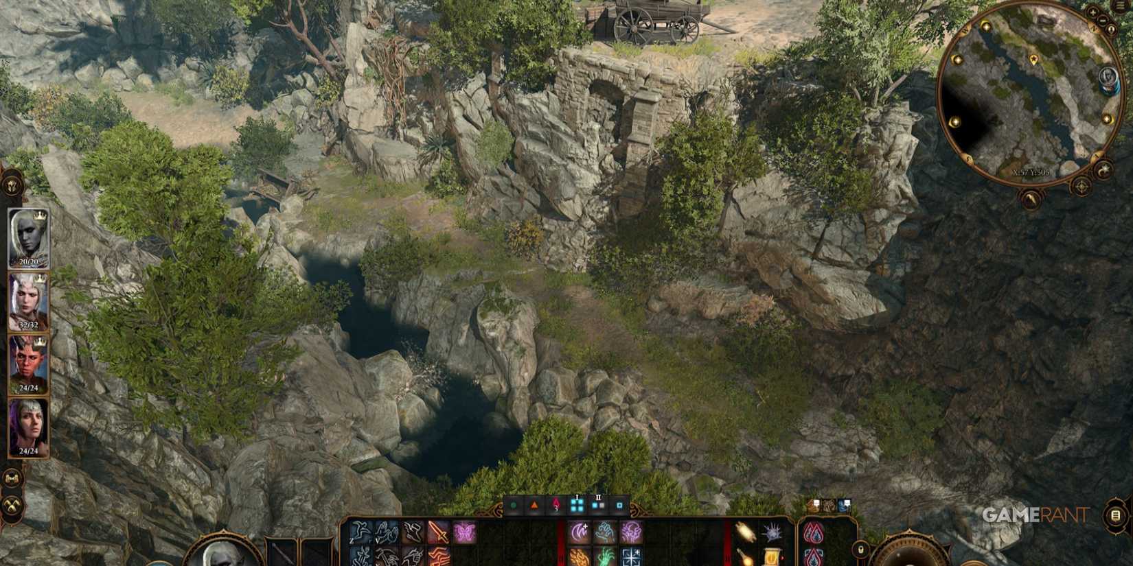 Baldur's Gate 3 - Area Below The Risen Rode - Smuggler's Ring Location