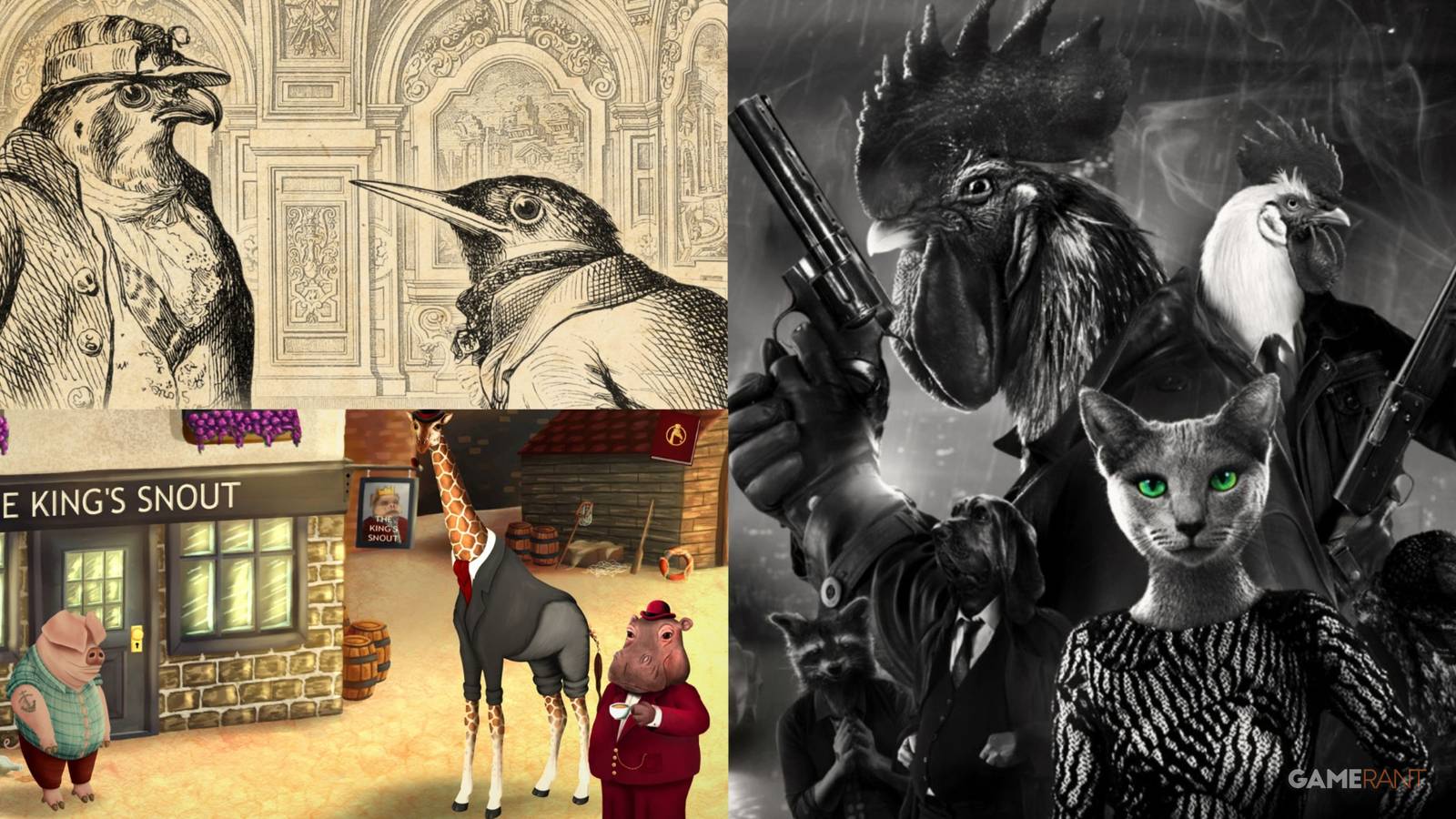Aviary Attorney, Lord Winklebottom Investigates and Chicken Police - Paint it Red!