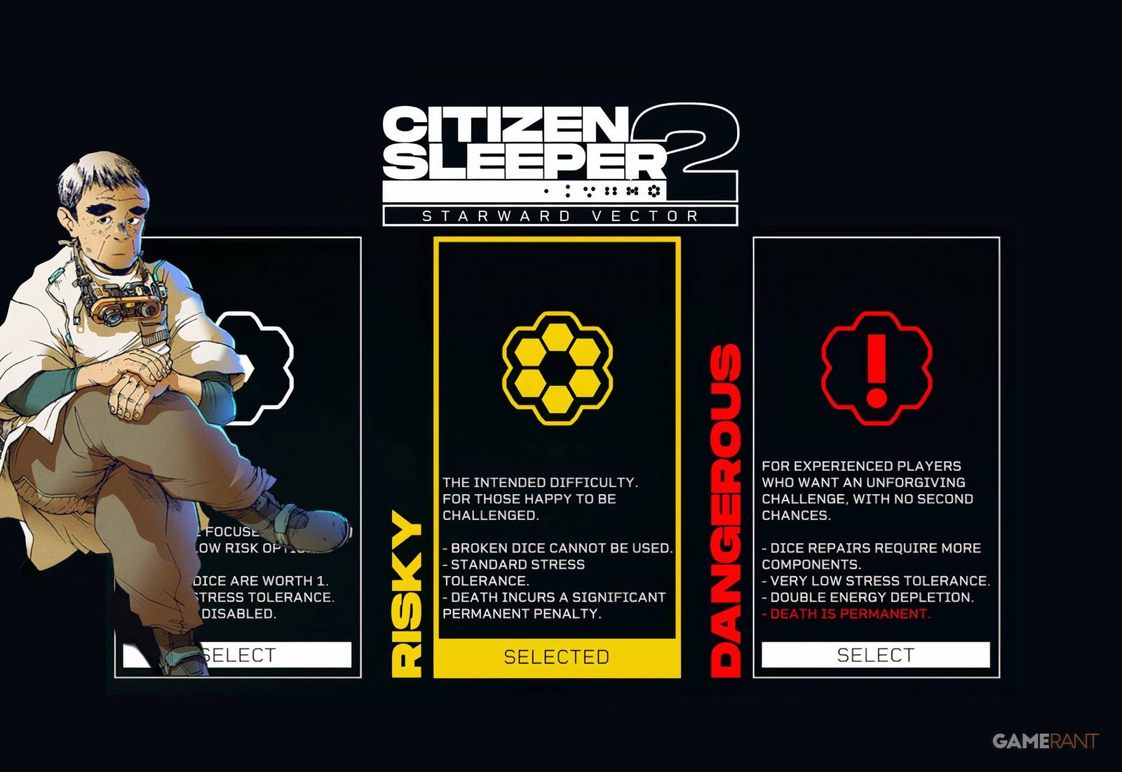 Citizen Sleeper 2: Safe, Risky, and Dangerous Game Mode Guide