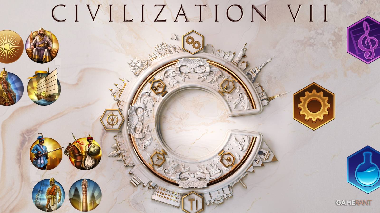 Civilization 7 Cluttered UI