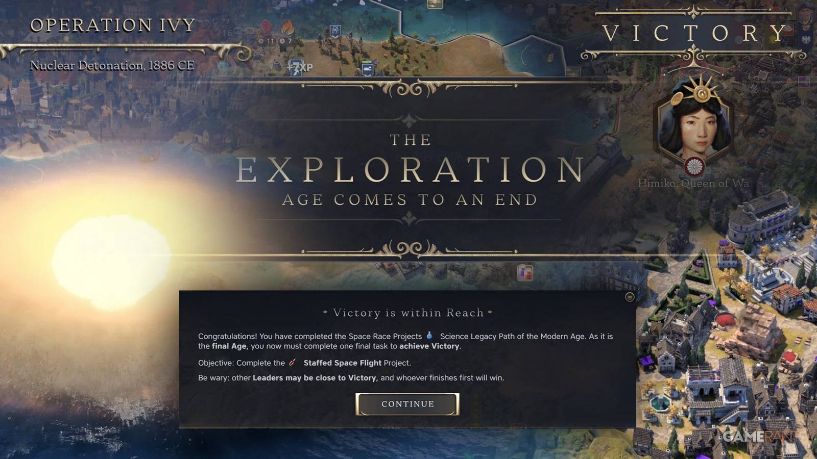 Civilization 7 Victories Mixed Bag