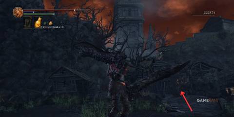 Character in the Unead Settlement in Dark Souls 3