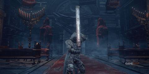 Dark Souls 3 Executioner's Greatsword Blocking