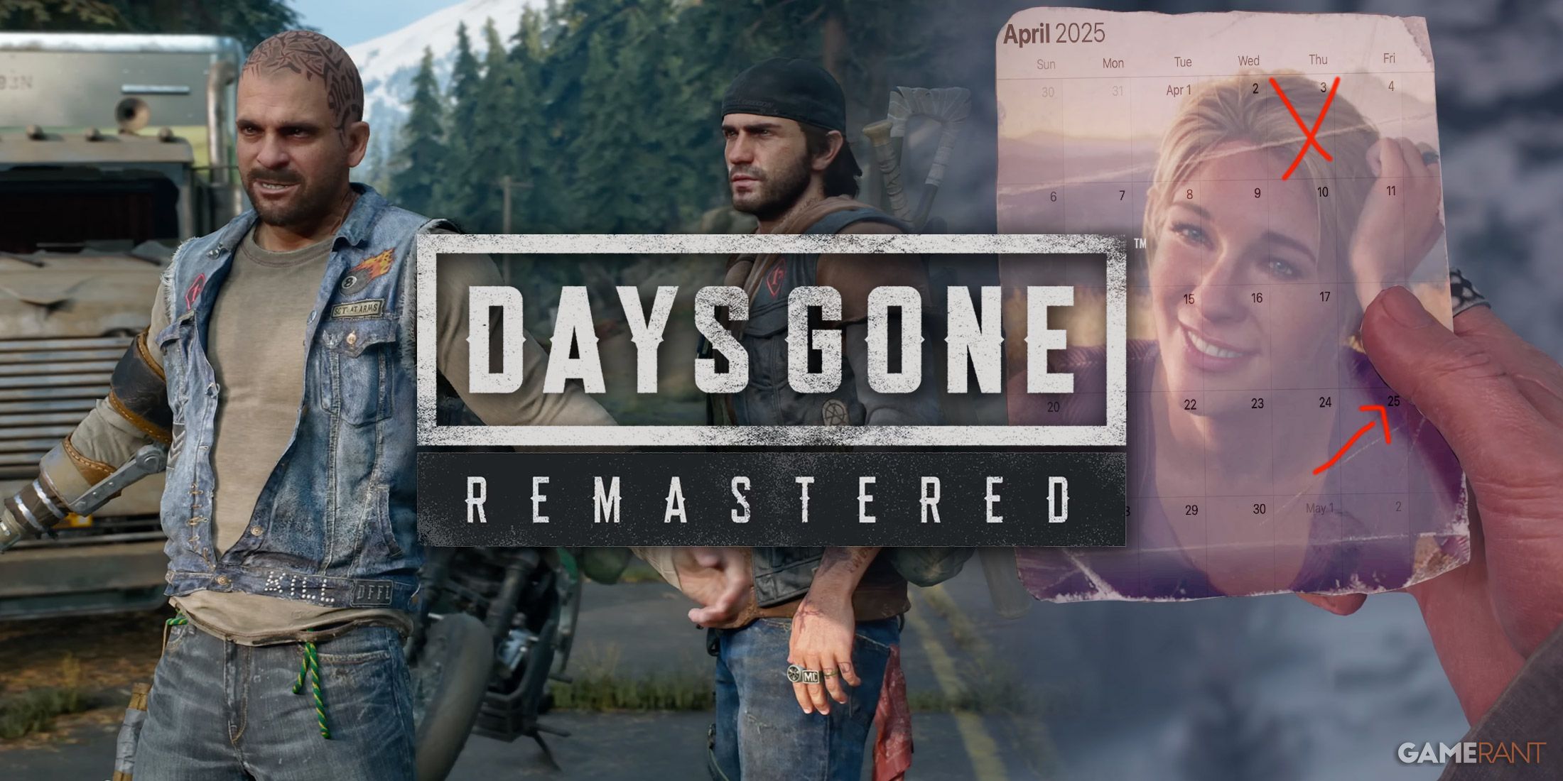 Days Gone Remastered Release Cutting Close