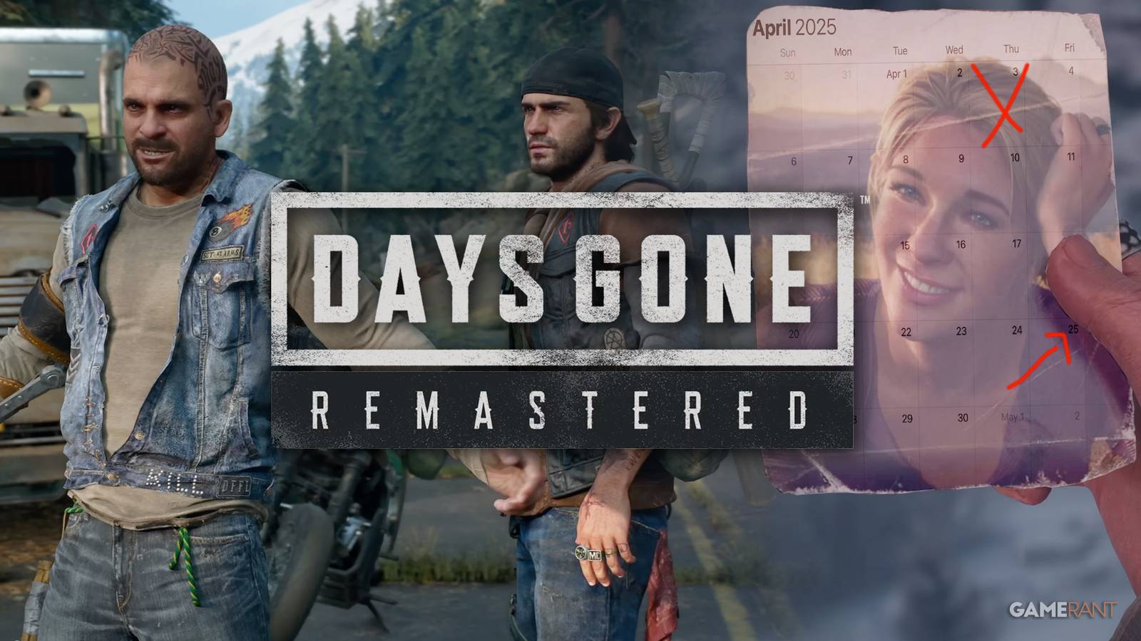 Days Gone Remastered Release Cutting Close