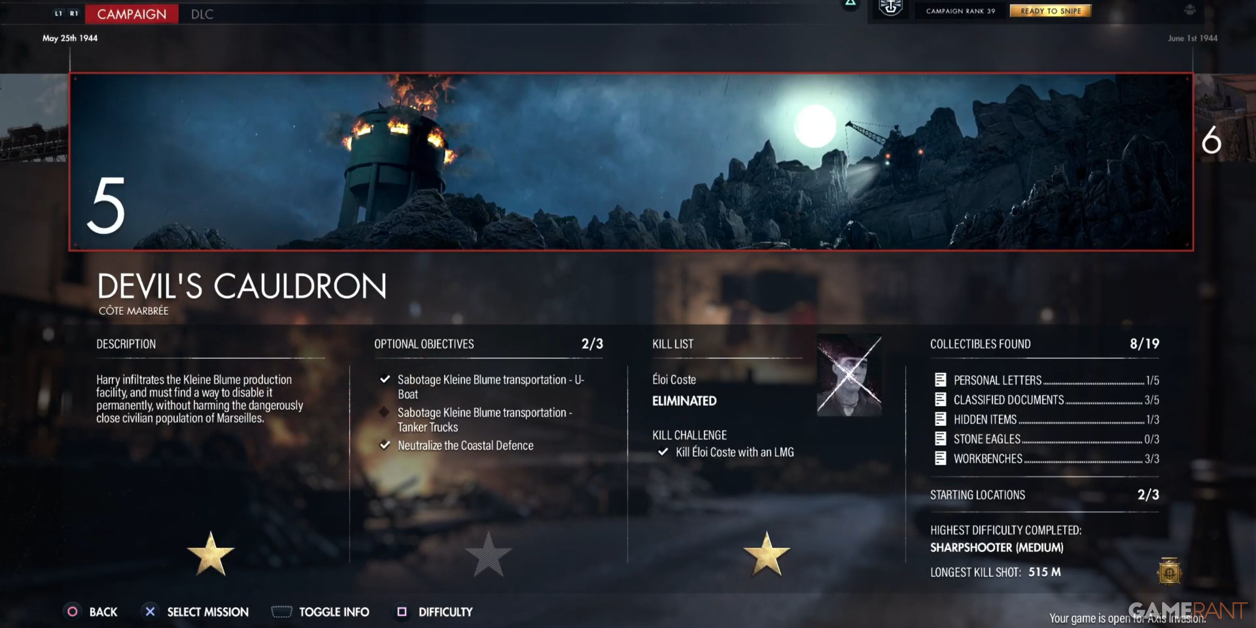 Dead Drop Sniper Elite_ Resistance Kill List Mission 5