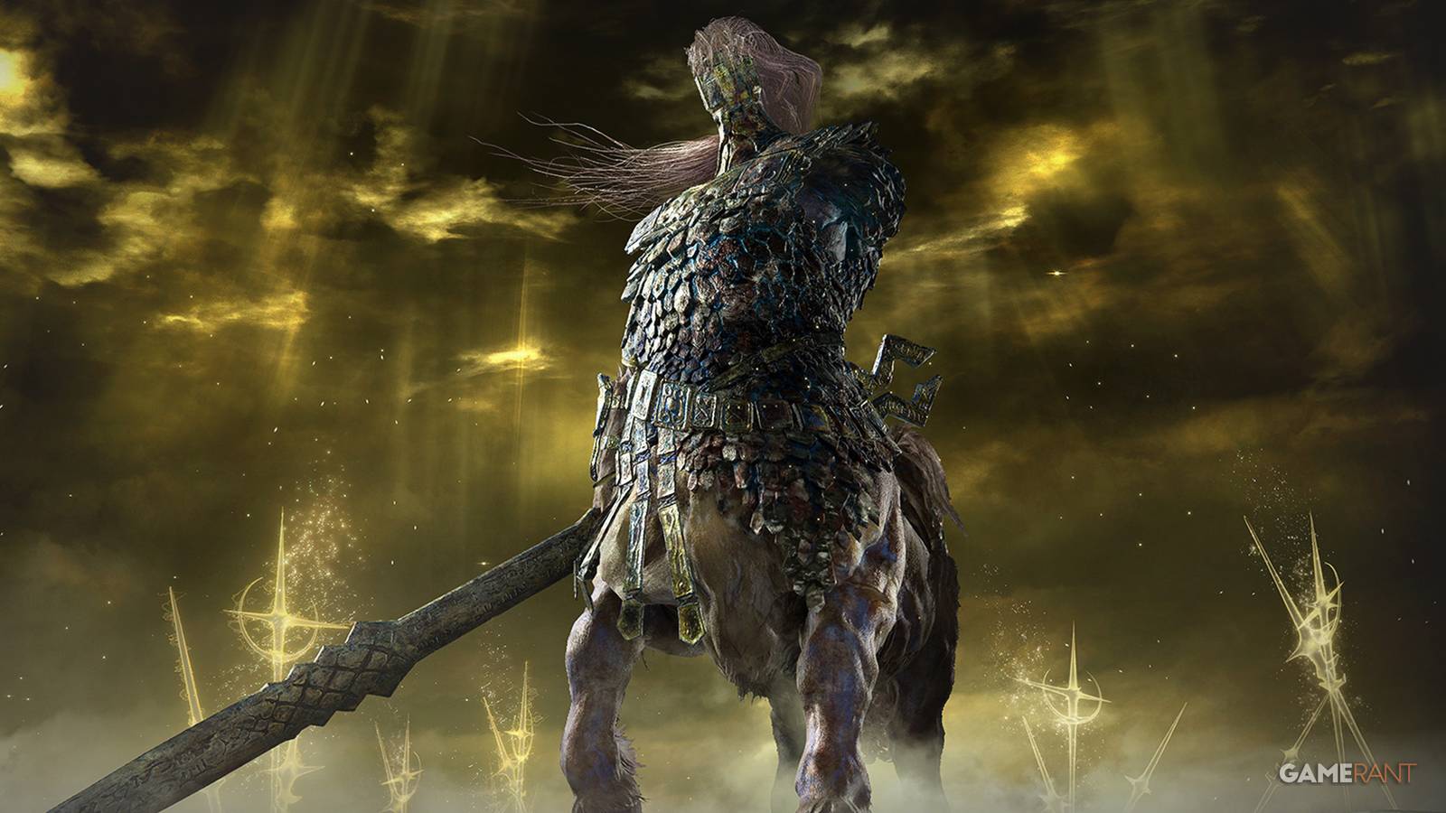 Elden Ring Nightreign formless master under golden sky promo gameplay screenshot