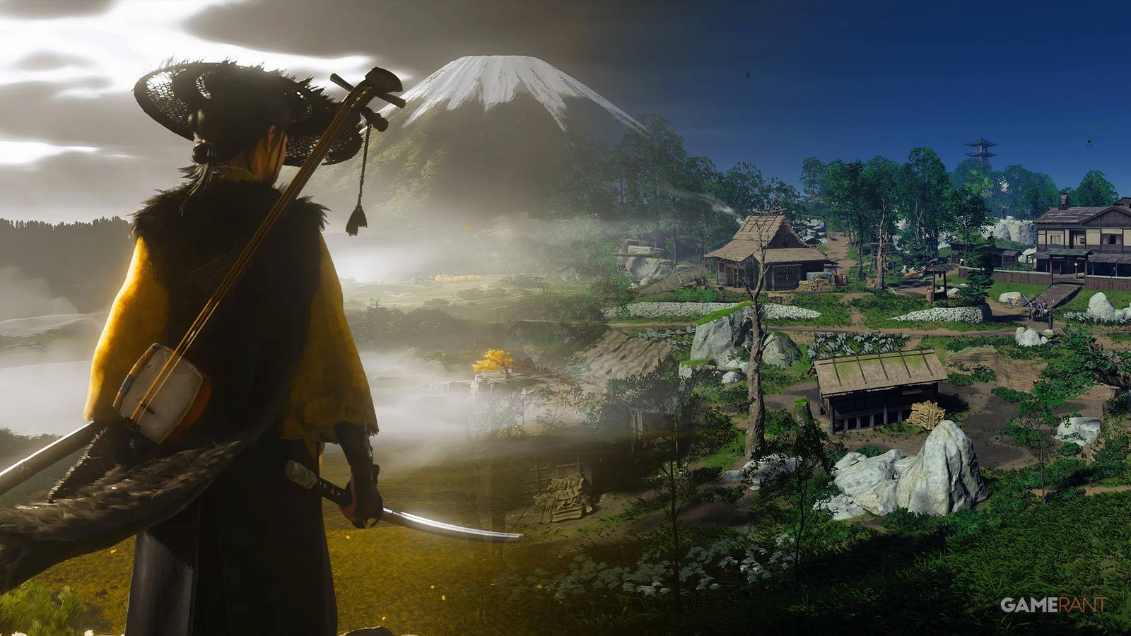 Ghost of Yotei Tsushima Village Immersion