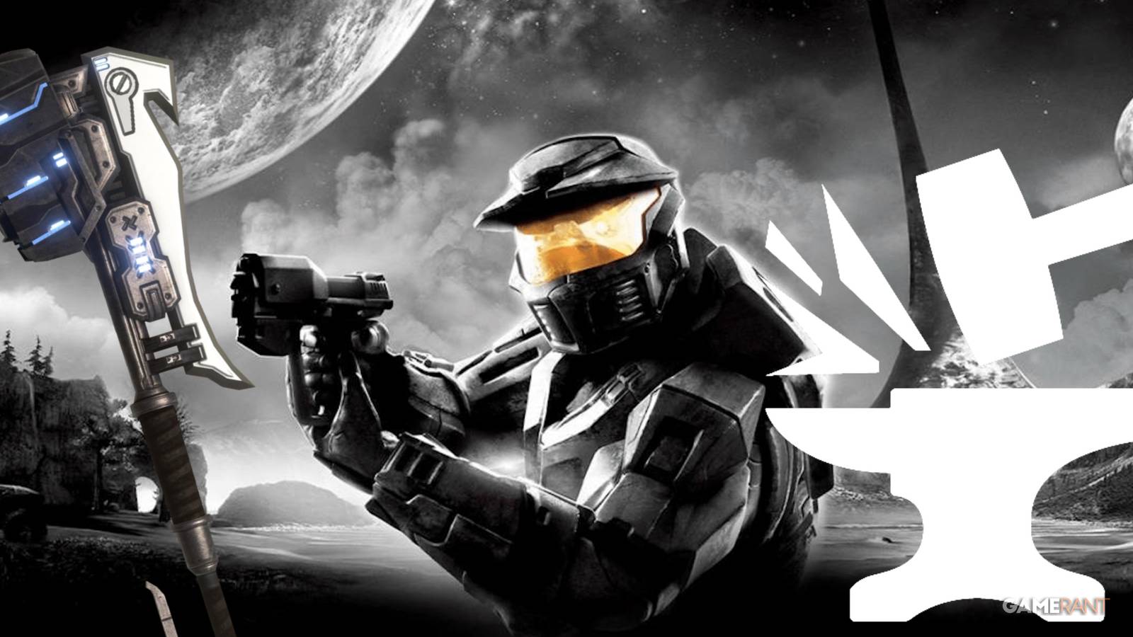 Halo Stuck Between Hammer Anvil