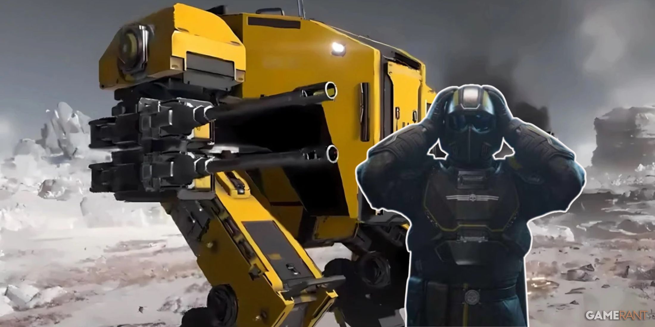 helldivers 2 players discovers mech walks to the beat of cyndi lauper song