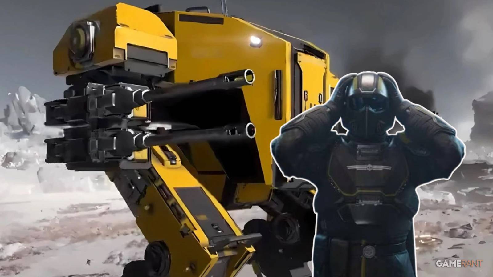 helldivers 2 players discovers mech walks to the beat of cyndi lauper song