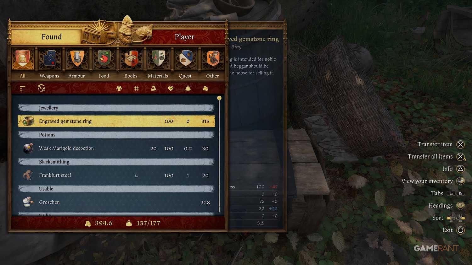 Recompensas do tesouro