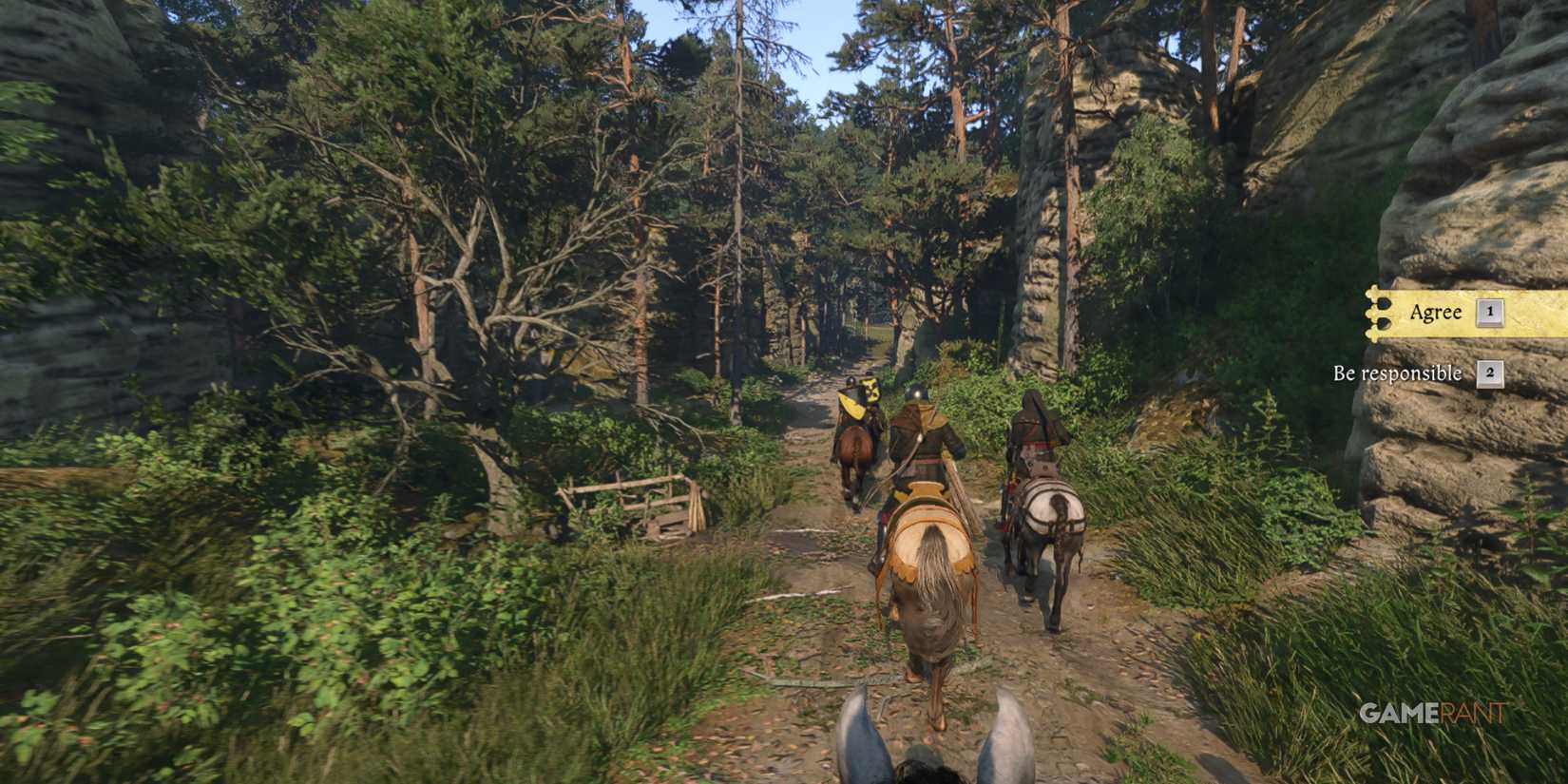 Improved horse riding mechanics and stunning forest visuals in Kingdom Come Deliverance 2