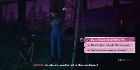 Kat Love filming outdoors Romance Lost Records Bloom and Rage