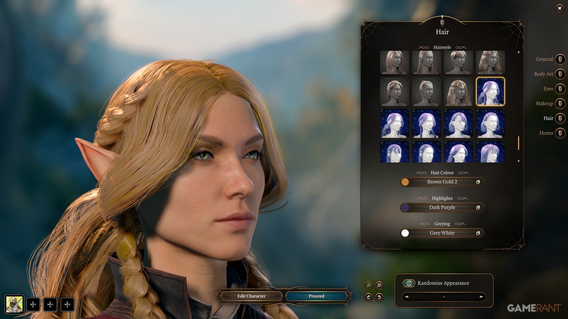 Kay's Hair in Baldur's Gate 3