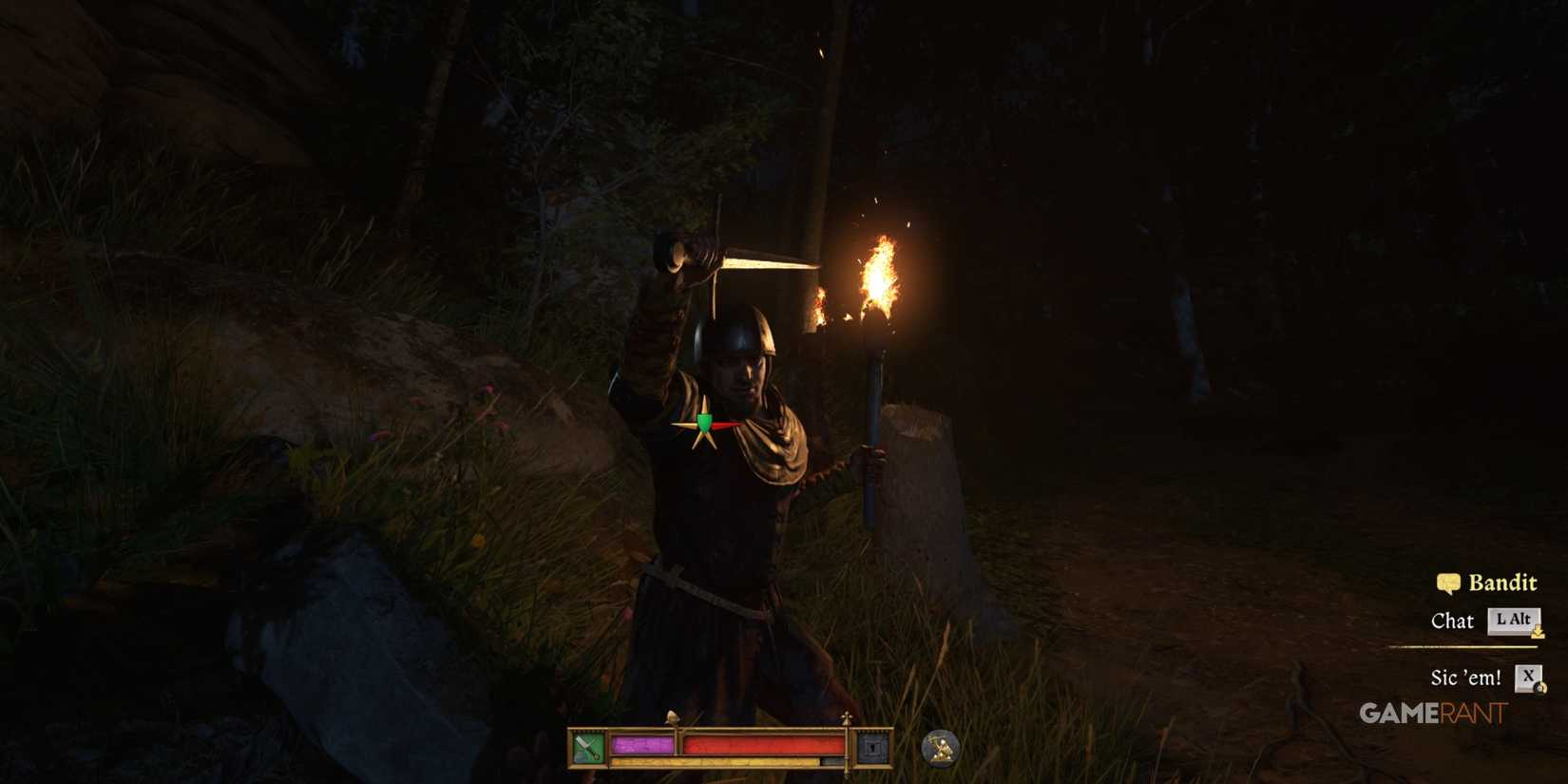 Kingdom Come Deliverance 2 Fighting a Bandit