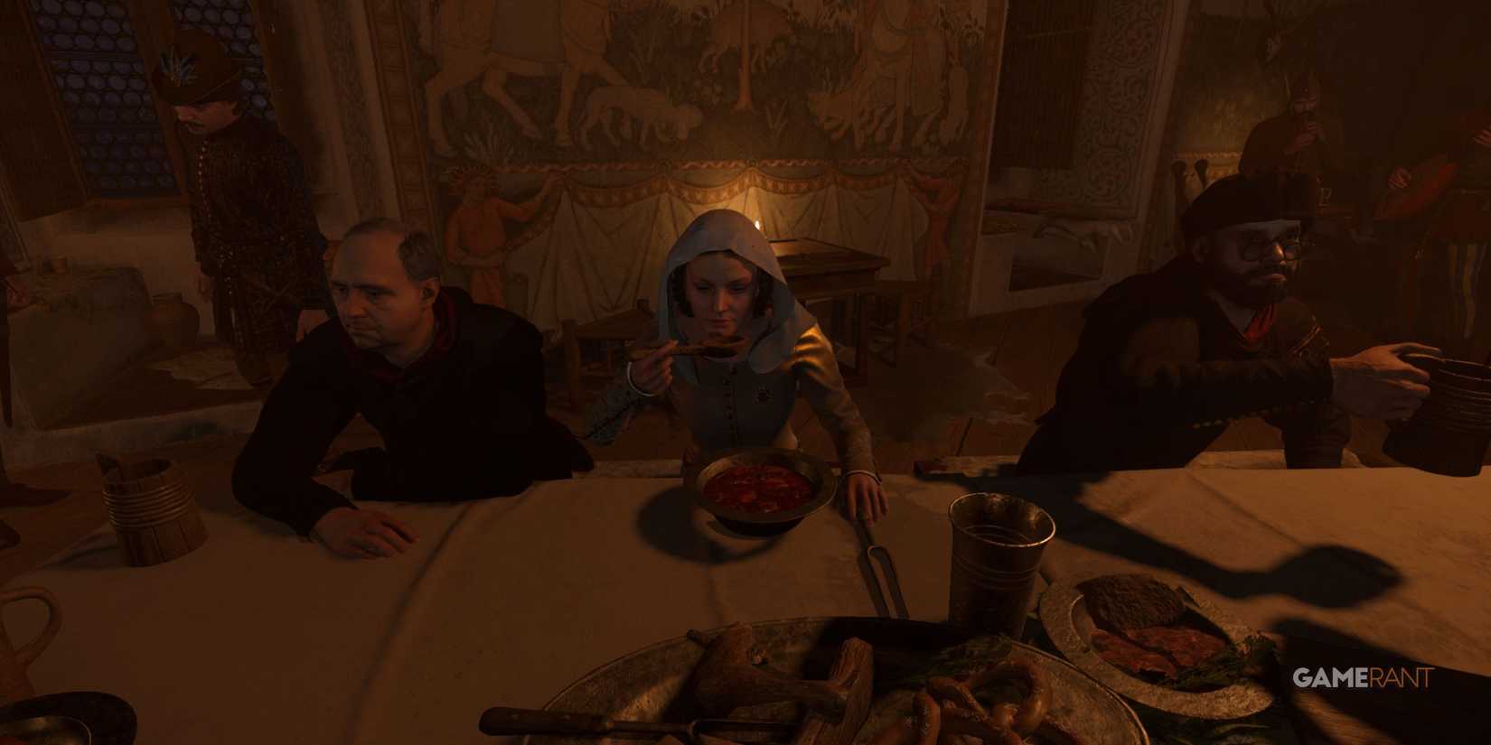 Kingdom Come Deliverance 2 - For Victory Feast - Widow Johanka Table
