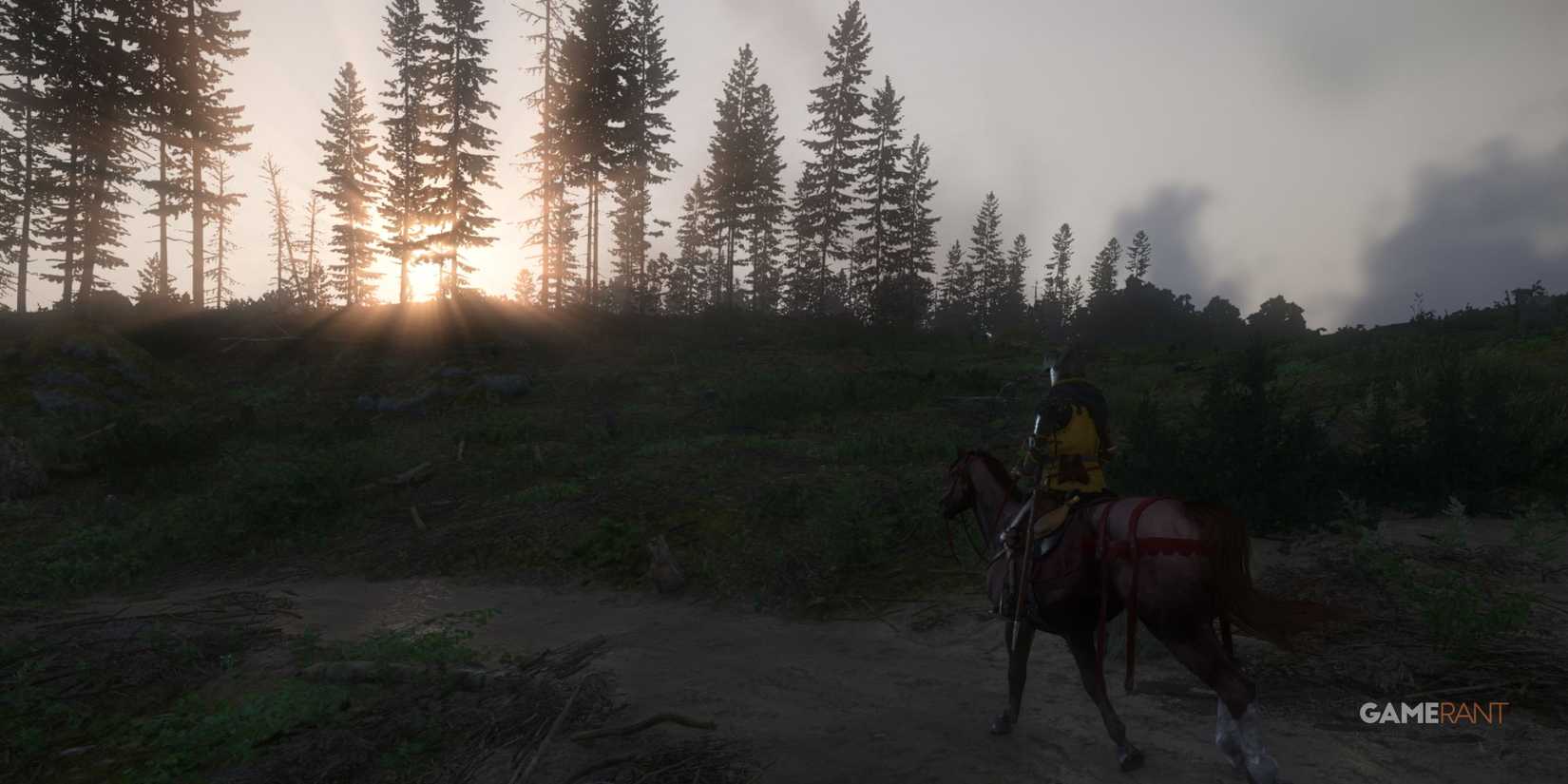 Kingdom Come Deliverance 2 - Henry Riding Into the Sunset