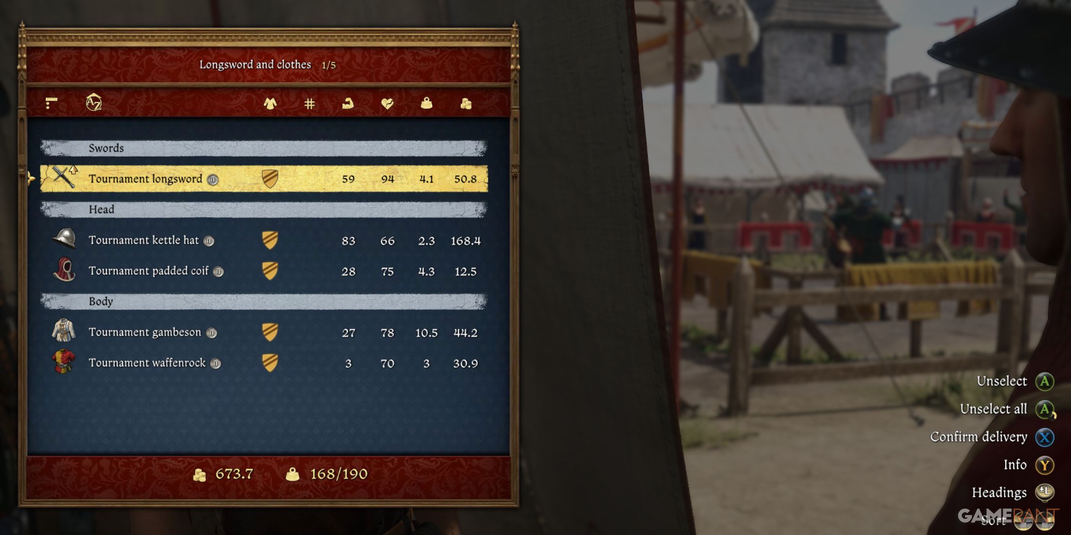 Kingdom Come Deliverance 2 - Kuttenberg Tournament Gear