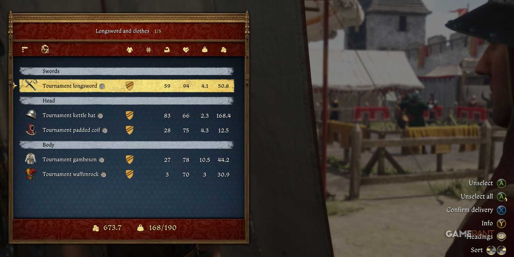 Kingdom Come Deliverance 2 - Kuttenberg Tournament Gear