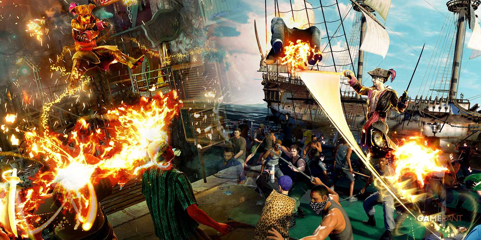 Like a Dragon Pirate Yakuza in Hawaii Large Battles