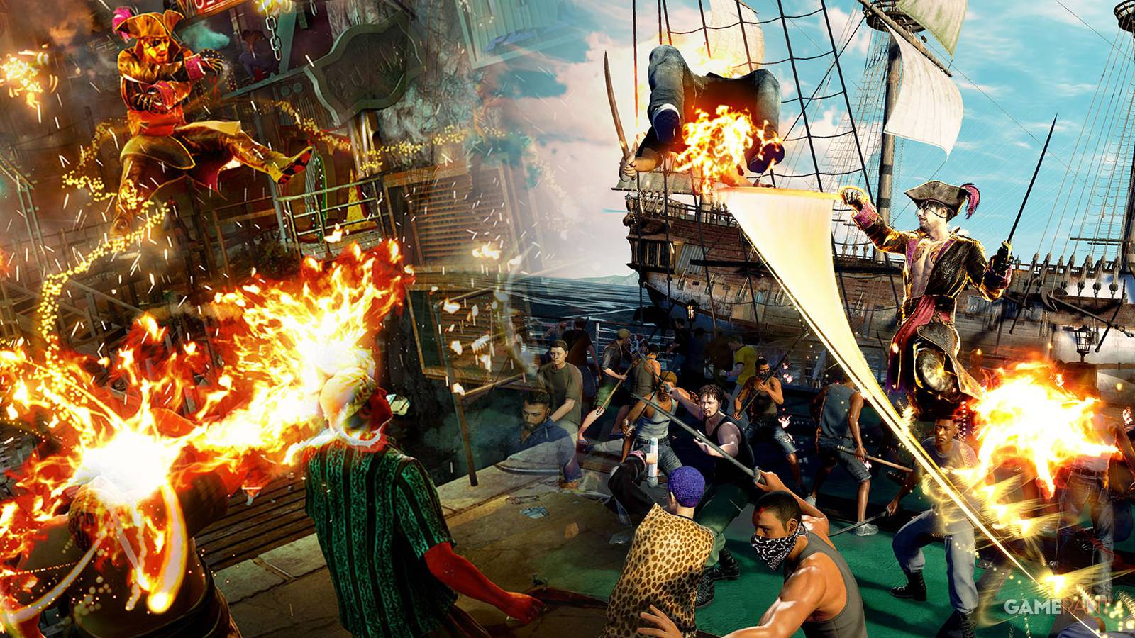 Like a Dragon Pirate Yakuza in Hawaii Large Battles