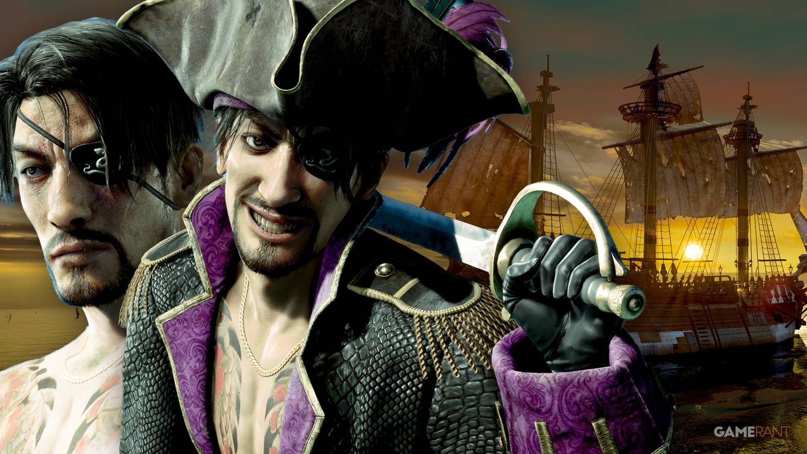 Like a Dragon Pirate Yakuza in Hawaii Majima Goromaru Transformation