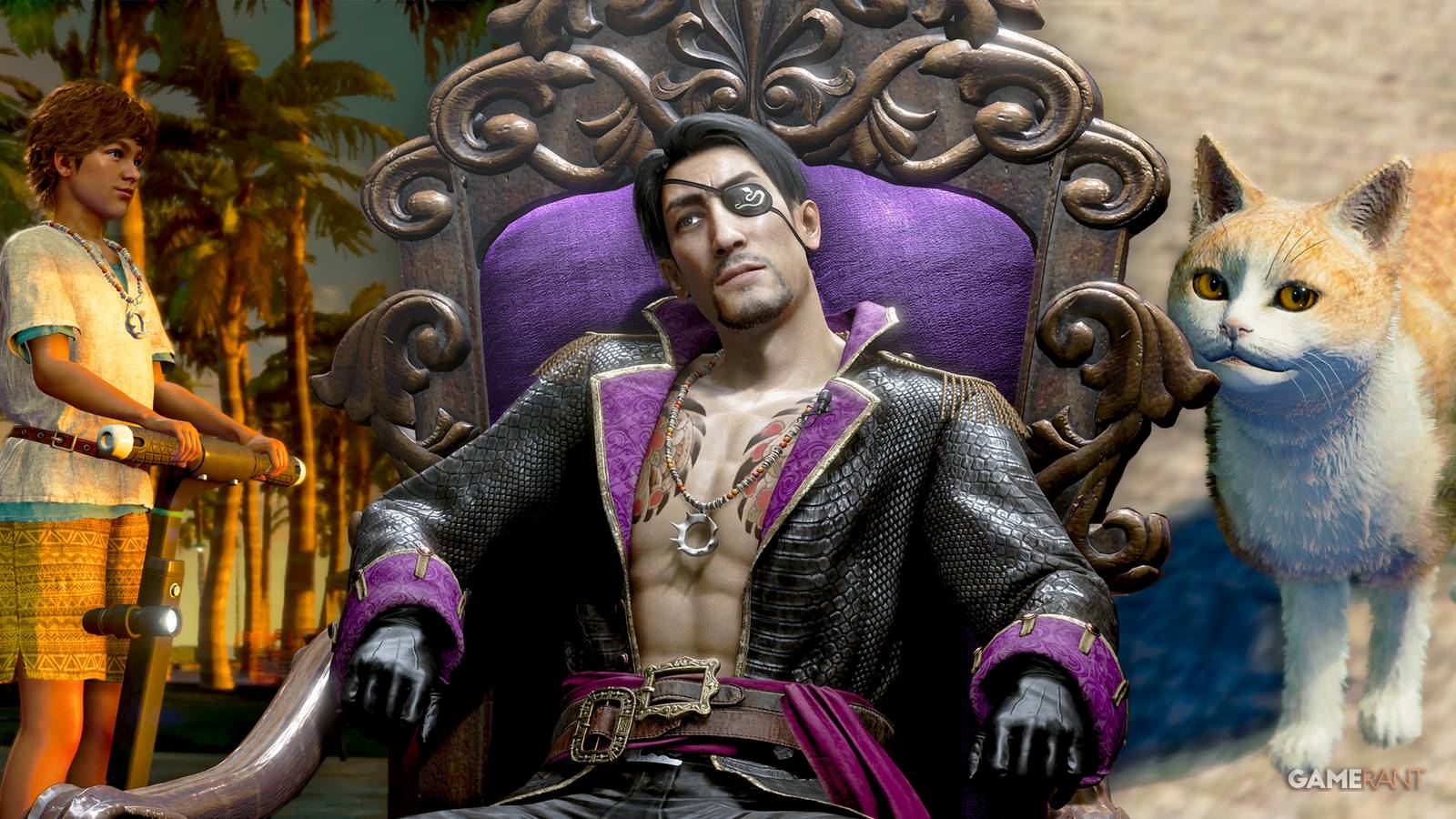 Like a Dragon Pirate Yakuza in Hawaii Majima Substories