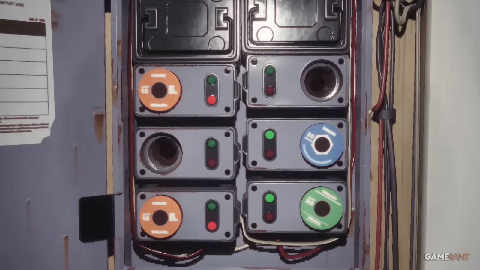 Lost Records_ Bloom & Rage Breaker Panel Puzzle missing fuses