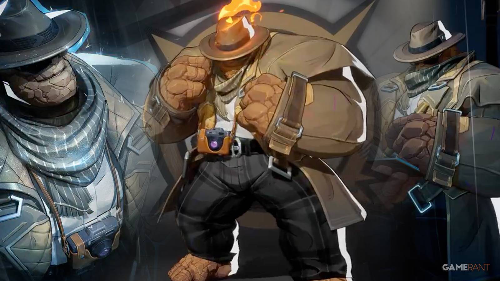 Marvel Rivals The Thing Trench Coat