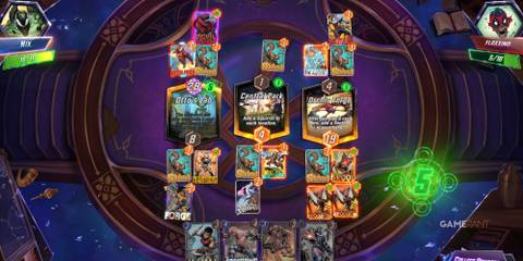 the gameplay of the sanctum showdown mode in marvel snap.