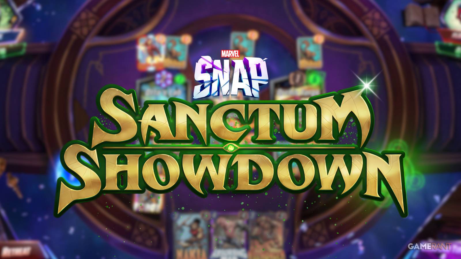 sanctum showdown logo in marvel snap.