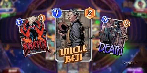 uncle ben deck cards in marvel snap.