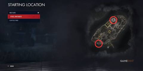 Mission 2 Sniper Elite Resistance All Starting Locations (2)