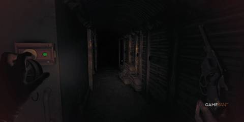 8 Best Horror Games That Focus on Survival Over Combat, Ranked Shining a torch down a dark corridor