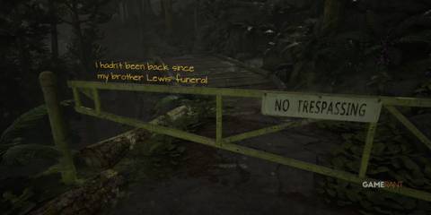 8 Games That Depict Broken Families Edith approaches a gate