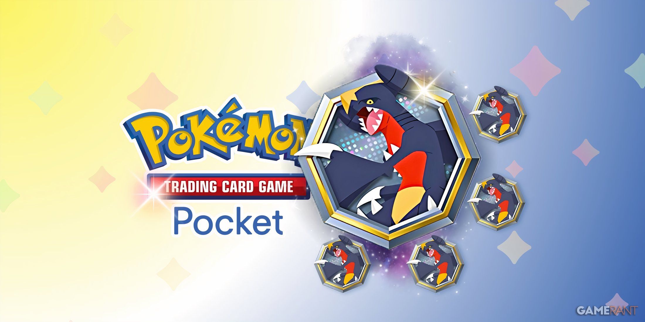 the secret garchomp emblem in pokemon tcg pocket.