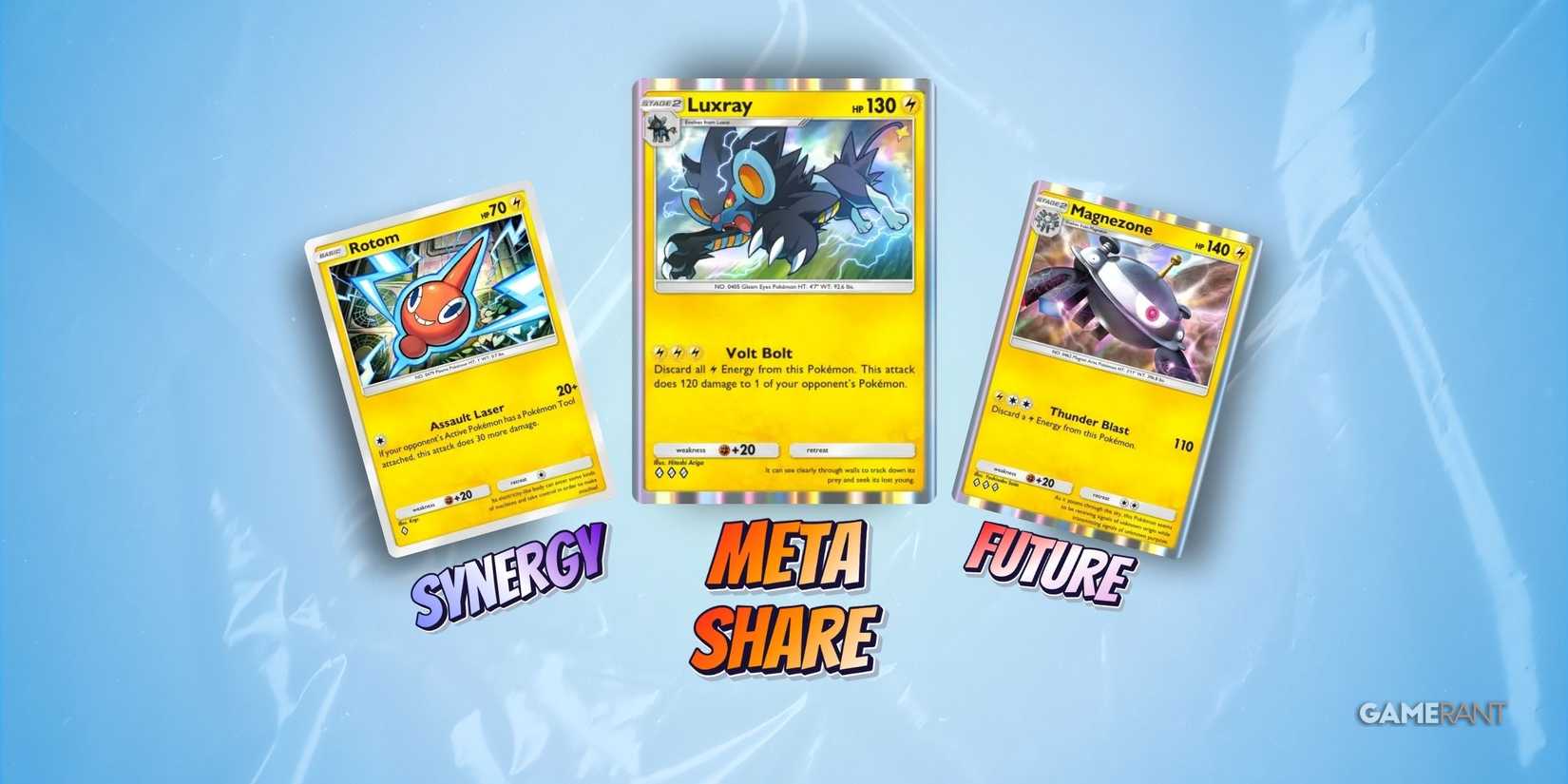 the criteria for the lightning-type pokemon ranking in tcg pocket.