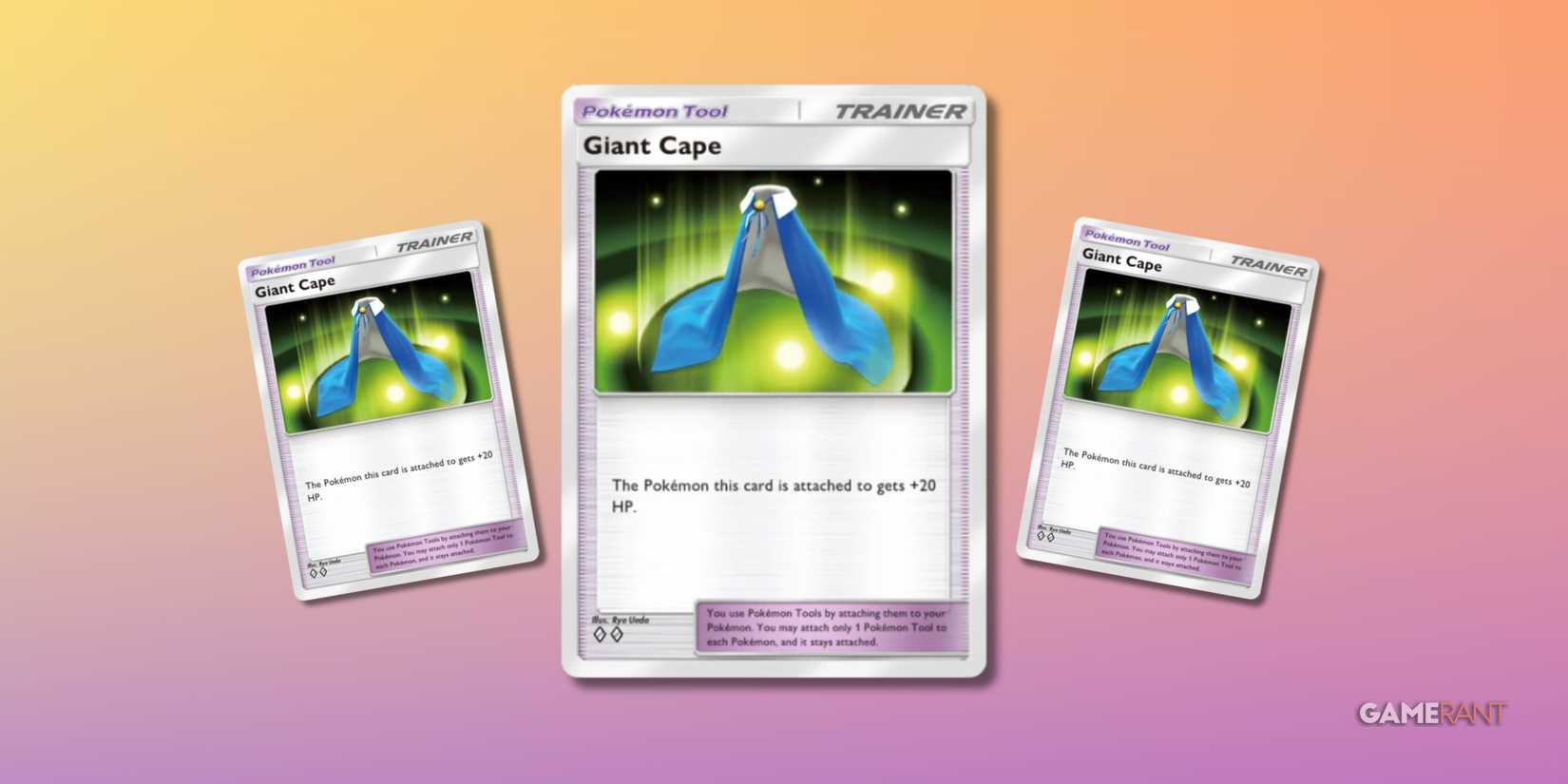 giant cape in pokemon tcg pocket.