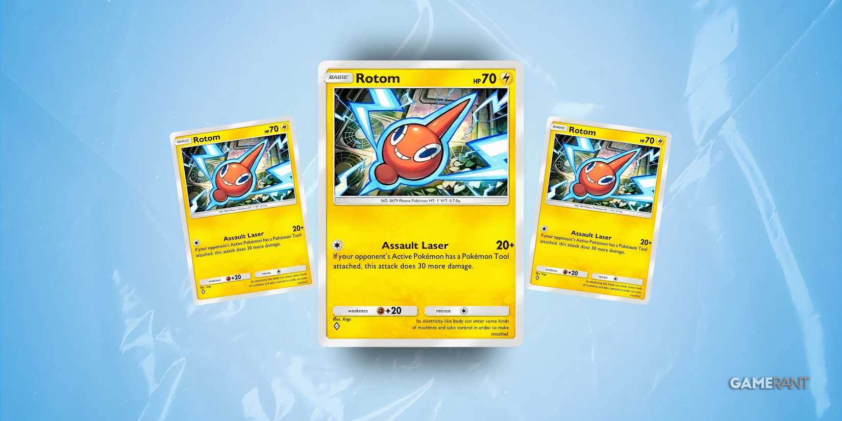 rotom card in pokemon tcg pocket.