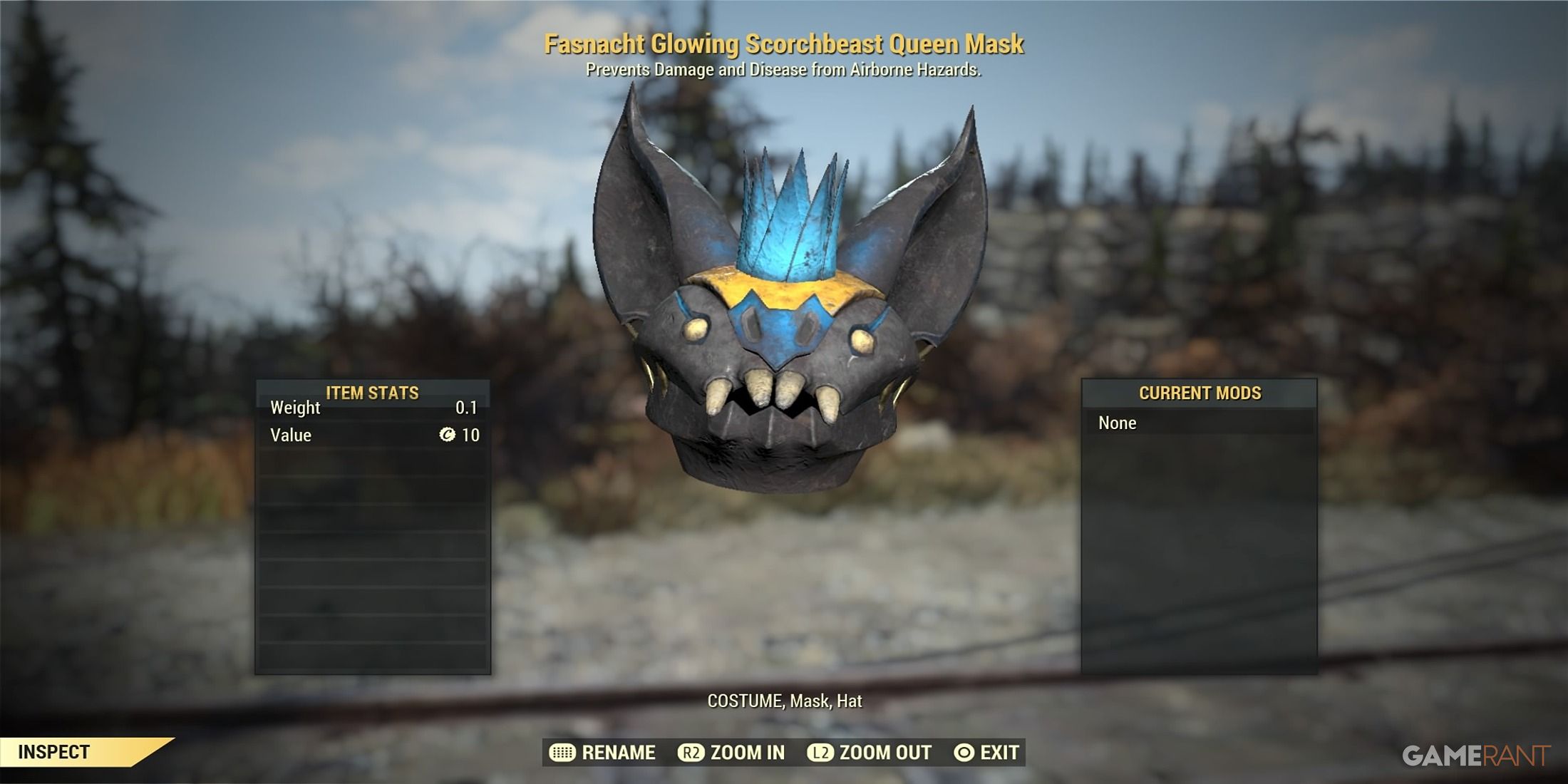 Scorchbeast Queen Mask