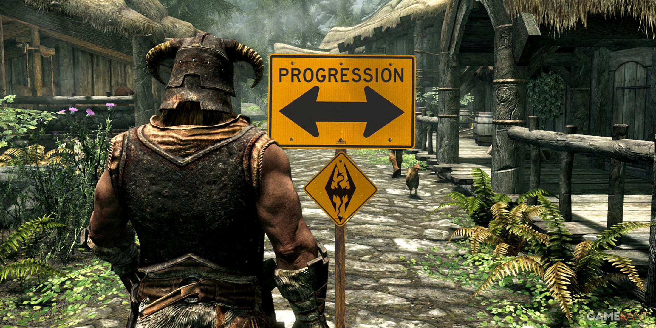 Skyrim Progression Route